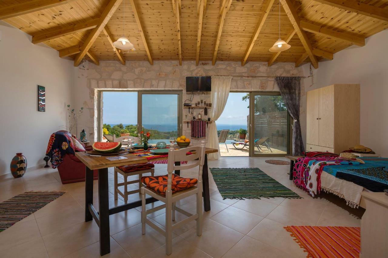 David'S Villas - Private Pool & Scenic Surroundings Василікос Екстер'єр фото