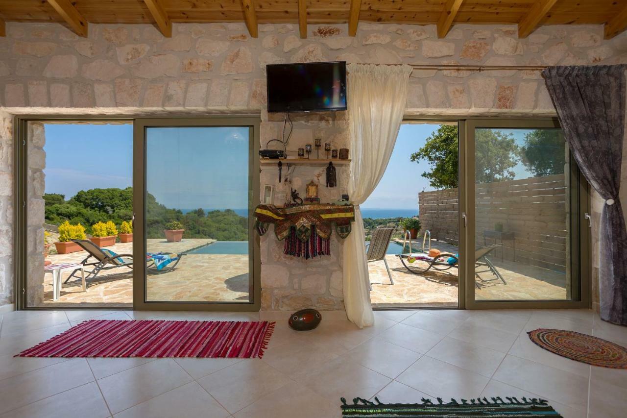 David'S Villas - Private Pool & Scenic Surroundings Василікос Екстер'єр фото