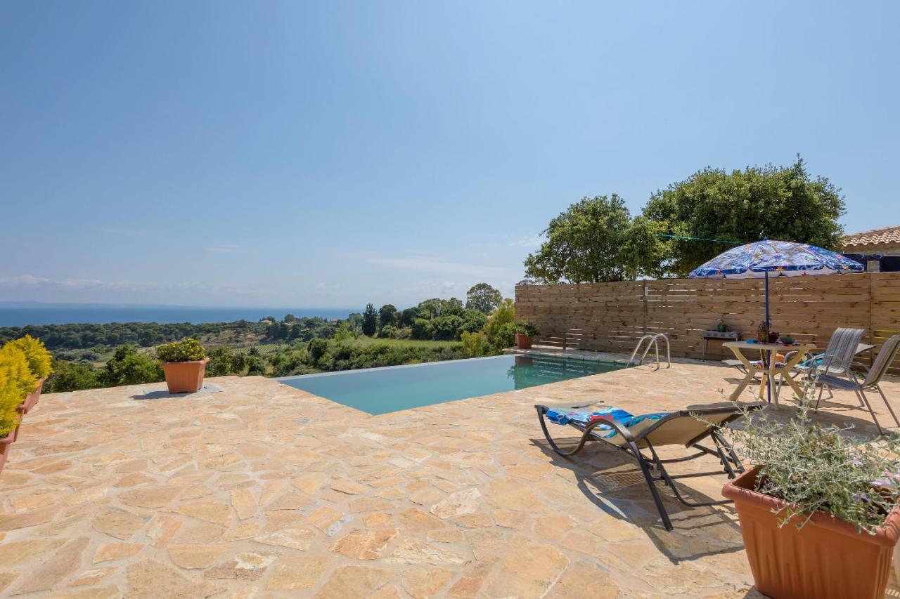 David'S Villas - Private Pool & Scenic Surroundings Василікос Екстер'єр фото