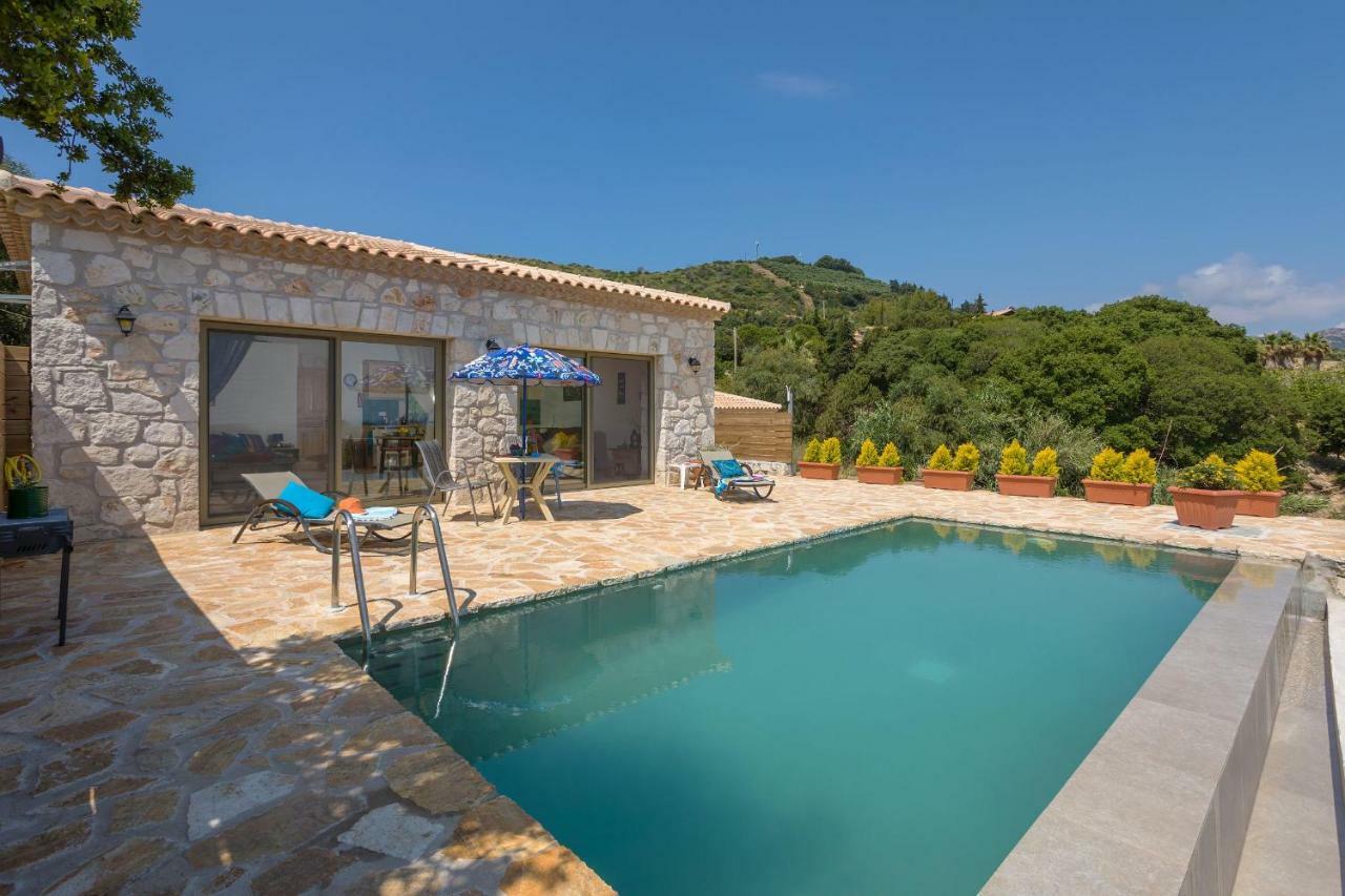 David'S Villas - Private Pool & Scenic Surroundings Василікос Екстер'єр фото