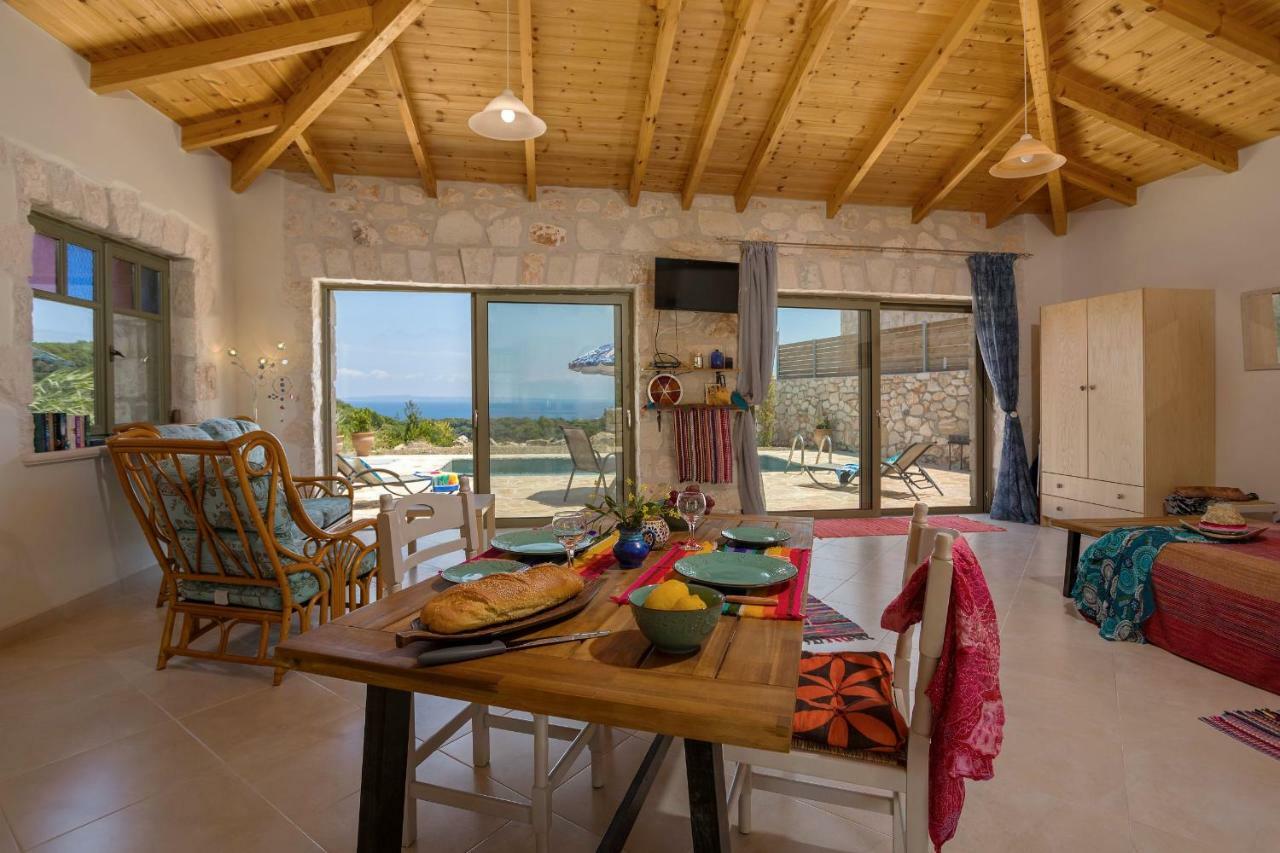 David'S Villas - Private Pool & Scenic Surroundings Василікос Екстер'єр фото