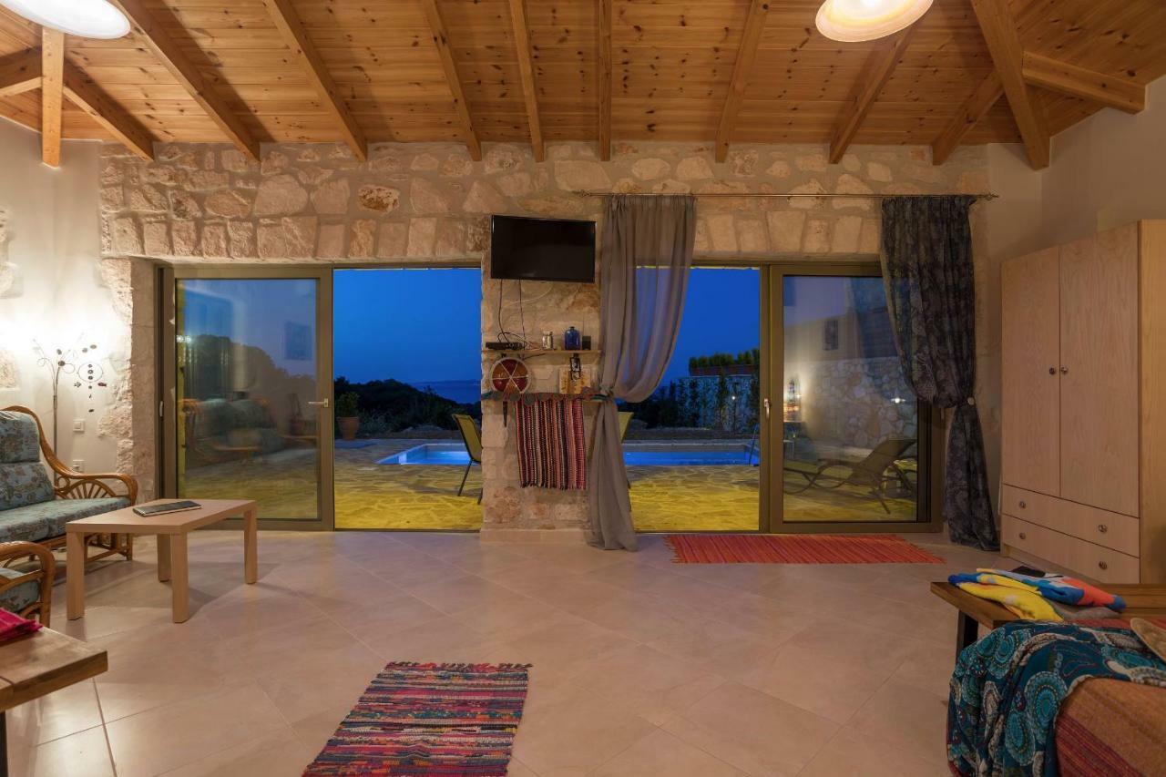David'S Villas - Private Pool & Scenic Surroundings Василікос Екстер'єр фото